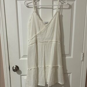 NWOT 100% Cotton White Dress